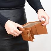 ΔΕΡΜΑΤΙΝΟ ΠΟΡΤΟΦΟΛΙ ΓΥΝΑΙΚΕΙΟ P 047 BISCOTTO