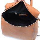 ΔΕΡΜΑΤΙΝΗ ΤΣΑΝΤΑ BACKPACK ΓΥΝΑΙΚΕΙΑ ( 8001 BISCOTTO )