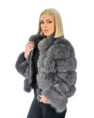 ΓΟΥΝΑ GREY FOX COLLAR ΓΥΝΑΙΚΕΙΑ