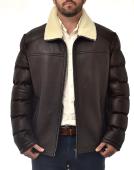 ΔΕΡΜΑΤΙΝΟ-ΜΟΥΤΟΝ ΑΝΔΡΙΚΟ ΜΠΟΥΦΑΝ 225090 ΚΑΦΕ