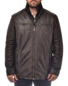 ΔΕΡΜΑΤΙΝΟ ΑΝΔΡΙΚΟ ΜΠΟΥΦΑΝ 225063 ΚΑΦΕ