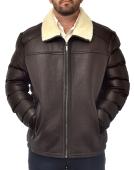 ΔΕΡΜΑΤΙΝΟ-ΜΟΥΤΟΝ ΑΝΔΡΙΚΟ ΜΠΟΥΦΑΝ 225090 ΚΑΦΕ