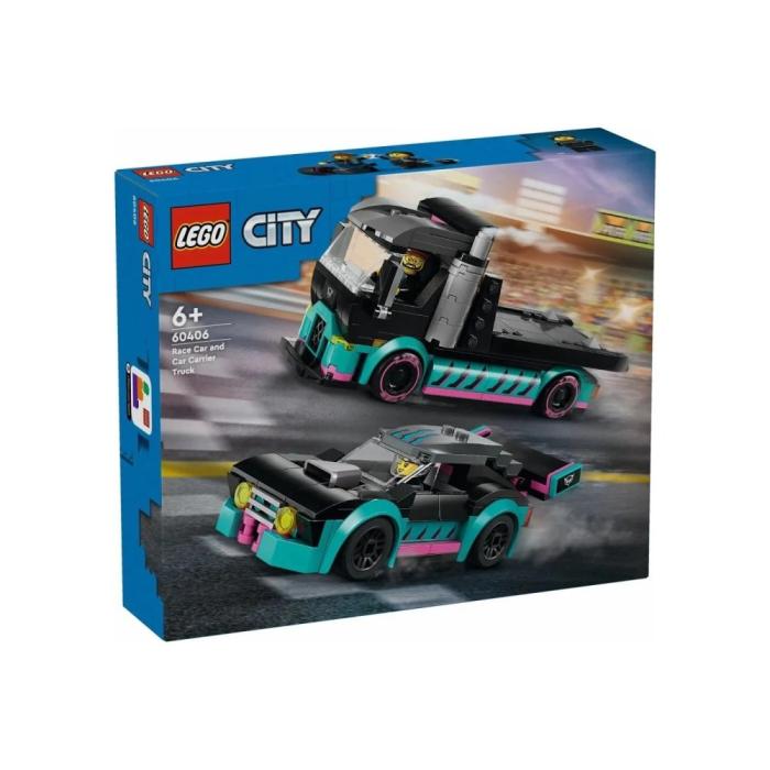 LEGO® CITY: RACE CAR AND CAR CARRIER TRUCK