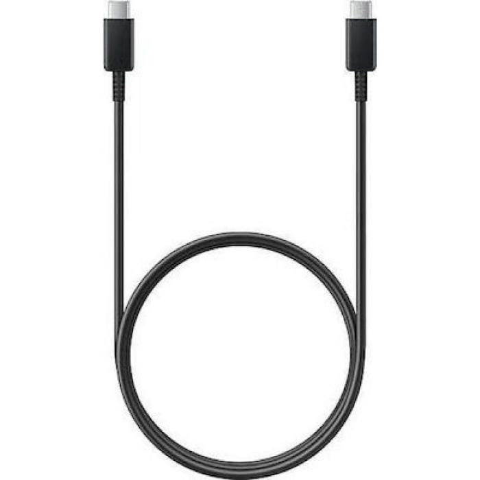 Samsung Regular USB 2.0 Cable USB-C male - USB-C male Μαύρο 1m (EP-DA705BBEGWW) (SAMEP-DA705BBEGWW)