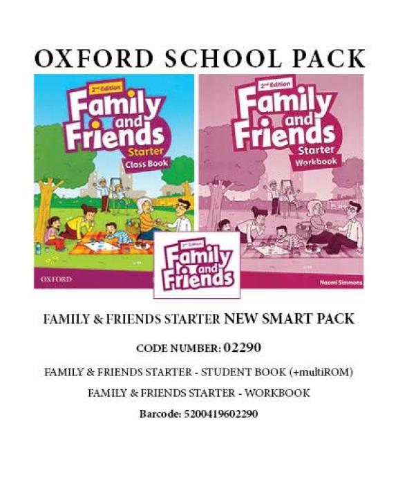 FAMILY AND FRIENDS STARTER NEW SMART PACK (INCL. SB + MULTI-ROM + WB) - 02290 2ND ED