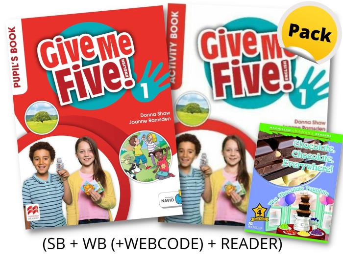 GIVE ME FIVE! 1 PACK (SB + WB (+WEBCODE) + READER)