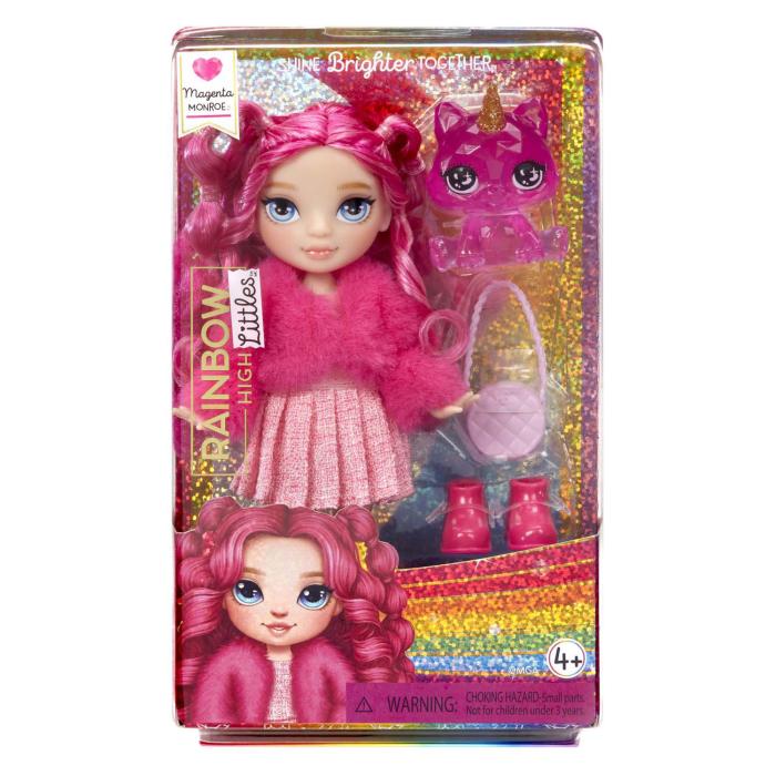 RAINBOW HIGH LITTLES DOLLS- MAGENTA (PINK) FOR PDQ