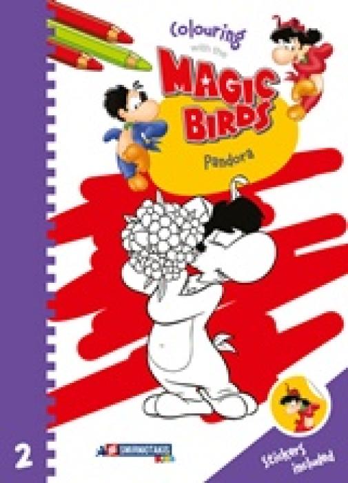 COLOURING WITH THE MAGIC BIRDS: PANDORA