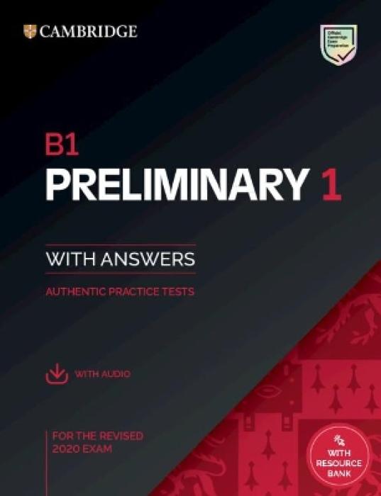 CAMBRIDGE PRELIMINARY ENGLISH TEST 1 SELF STUDY PACK (+ DOWNLOADABLE AUDIO) (FOR REVISED EXAMS FROM 2020)