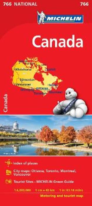 CANADA (MICHELIN REGIONAL MAP)