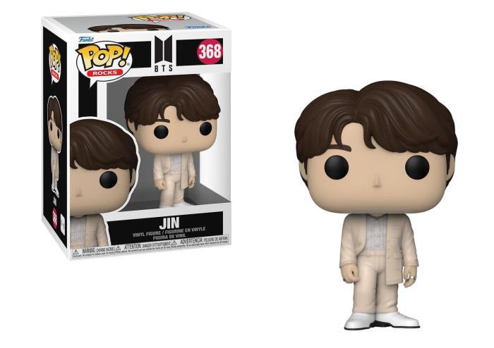FUNKO POP! ROCKS: BTS - JIN #368 VINYL FIGURE