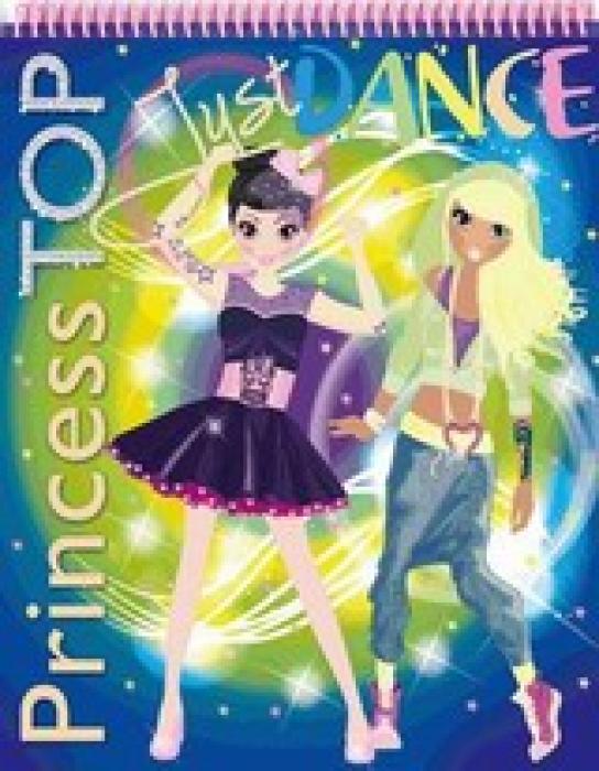 PRINCESS TOP PRINCESS TOP: JUST DANCE 2 ΣΕΛΙΔΕΣ ΜΕ ΑΥΤΟΚΟΛΛΗΤΑ + 2 ΦΥΛΛΑ ΜΕ ΣΤΕΝΣΙΛ + 8 ΣΕΛΙΔΕΣ ΜΕ Χ