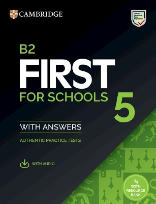 CAMBRIDGE ENGLISH FIRST FOR SCHOOLS 5 SELF STUDY PACK (+ DOWNLOADABLE AUDIO)
