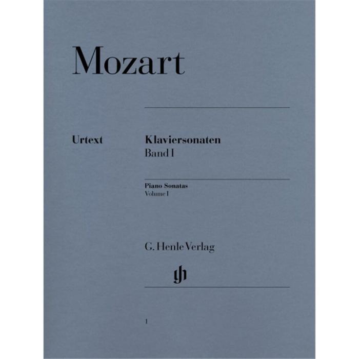 WOLFGANG AMADEUS MOZART - PIANO SONATAS VOL I,URTEXT KLAVIERSONATEN BAND I ΗENLE VERLAG .ΕΡΓΑ ΓΙΑ ΠΙΑΝΟ
