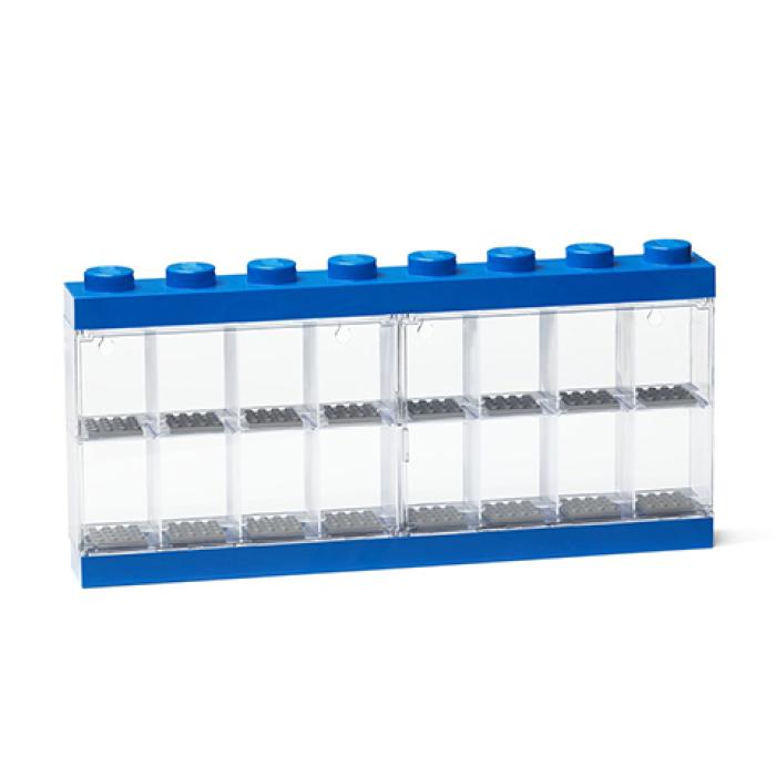 LEGO® ΒΙΤΡΙΝΑ ΓΙΑ ΦΙΓΟΥΡΕΣ ΜΕ 16 ΘΕΣΕΙΣ ΜΠΛΕ - 40660005