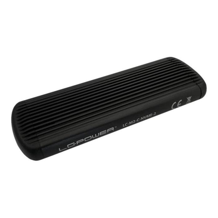 LC-Power LC-M2-C-NVME-2 - storage enclosure - M.2 NVMe Card - USB 3.2 (Gen 2x1) (LC-M2-C-NVME-2) (LCM2-C-NVME-2)