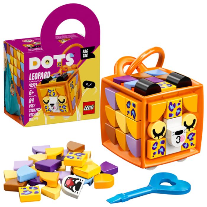LEGO® DOTS: BAG TAG LEOPARD