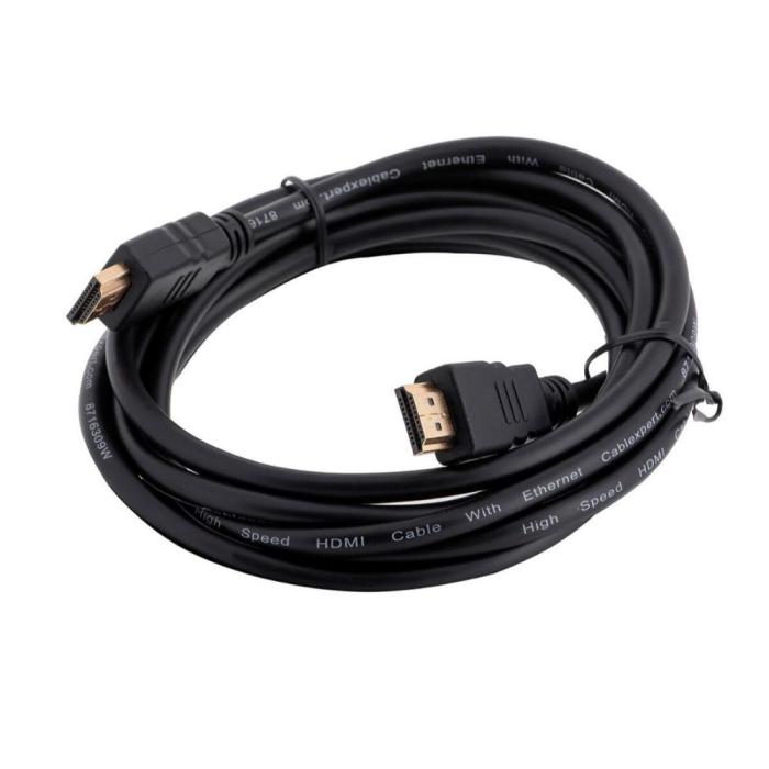 Gembird HDMI 2.0 Cable HDMI male - HDMI male 7.5m Μαύρο (CC-HDMI4-7.5M) (GEMCC-HDMI4-7.5M)