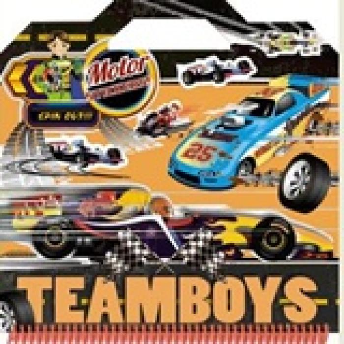 TEAMBOYS ΒΑΛΙΤΣΑΚΙ MOTOR STICKERS