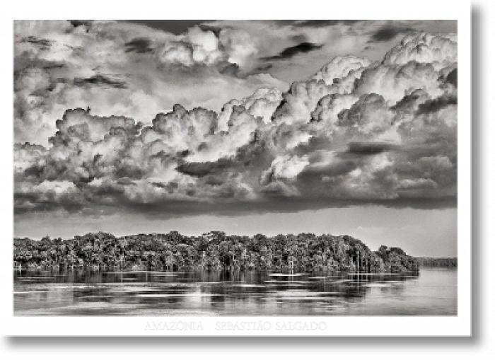 SEBASTIÆO SALGADO. AMAZΟNIA. POSTER PARANA