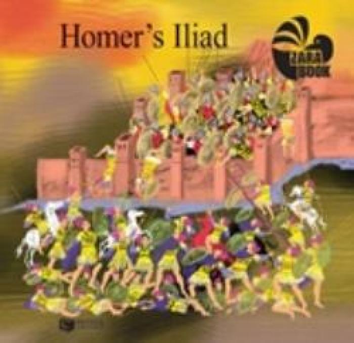 LITERATURE WITH FULL-COLOUR ILLUSTRATION HOMERS ILIAD