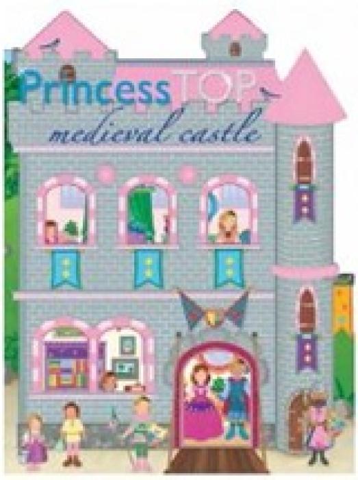 PRINCESS MEDIEVAL CASTLE 6 ΣΕΛ. ΑΥΤΟΚΟΛΛΗΤΑ PRINCESS TOP-MY HOUSE
