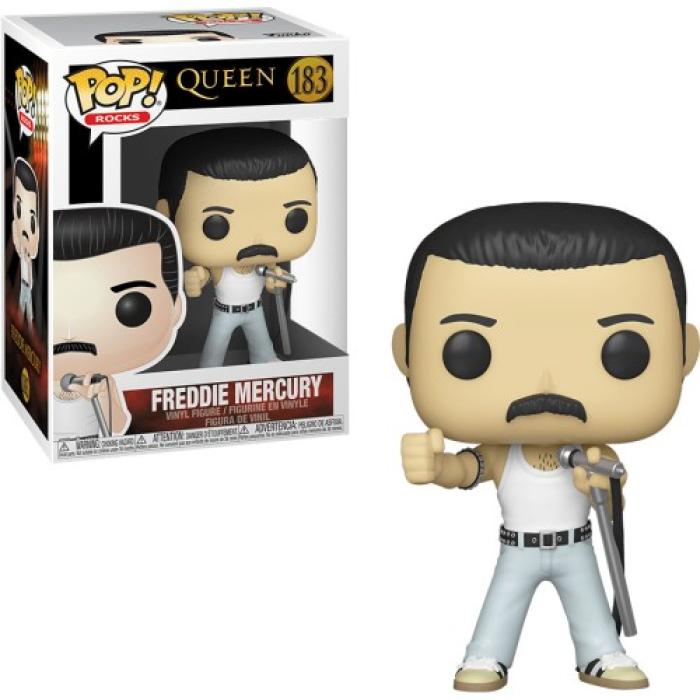 FUNKO POP! ROCKS: QUEEN - FREDDIE MERCURY (RADIO GAGA) #183 VINYL FIGURE