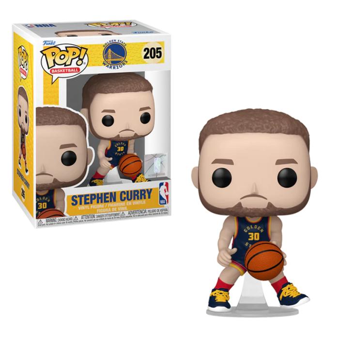 FUNKO POP! BASKETBALL: NBA WARRIORS - STEPHEN CURRY (CITY EDITION 24-25) #205 VINYL FIGURE