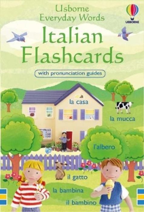 USBORNE : EVERYDAY WORDS ITALIAN FLASHCARDS
