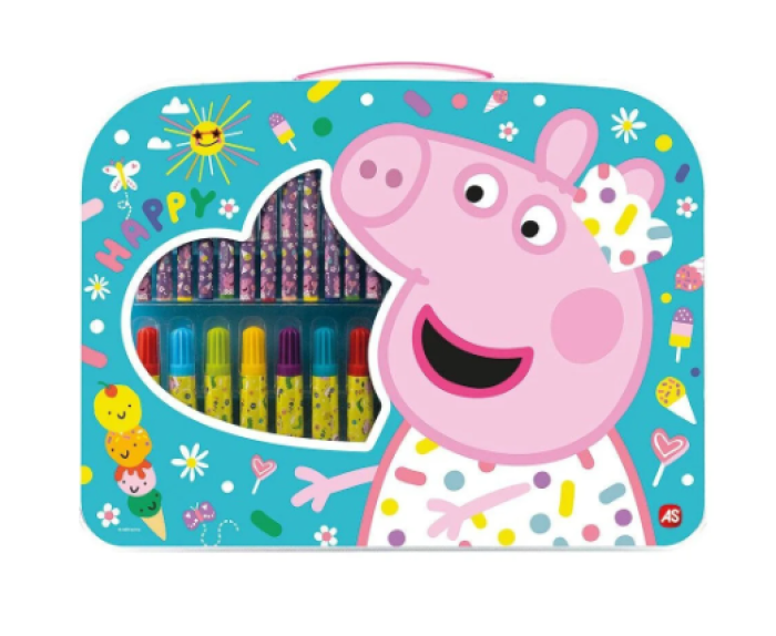 ΣΕΤ ΖΩΓΡΑΦΙΚΗΣ ART CASE PEPPA PIG
