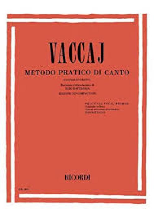 VACCAI METHOD PRATICO (CONTRALTO   BASSO)+CD