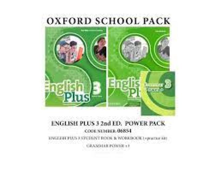 ENGLISH PLUS 3 POWER PACK - 06854 2ND ED