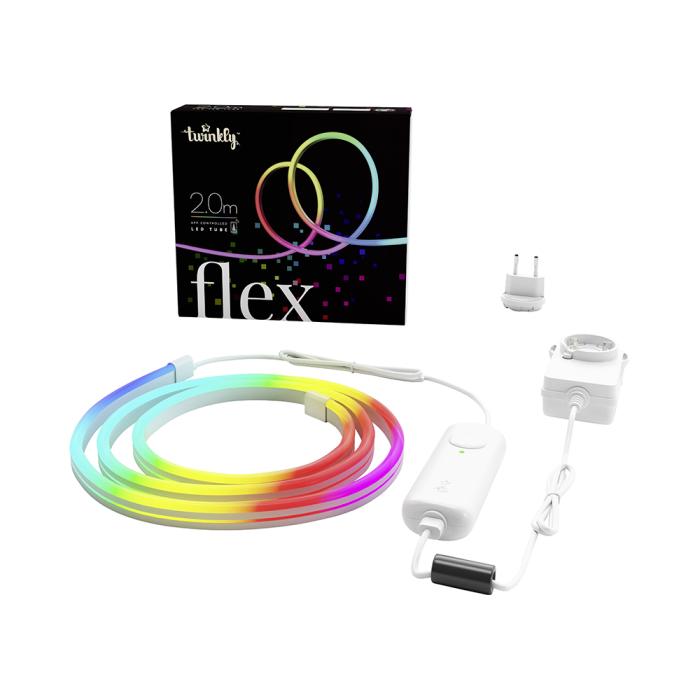 Twinkly Flex Ταινία Neon Flex LED Τροφοδοσίας 220V RGB Μήκους 2m (TWFL200STW-WEU) (TWIFL200STW-WEU)