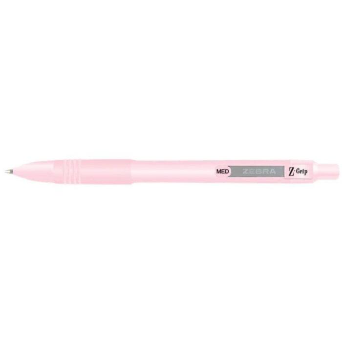Zebra Στυλό Ballpoint Pastel Pink 1.0mm με Μπλε Μελάνι Z-Grip Smooth (ZB-91807) (ZEB91807)