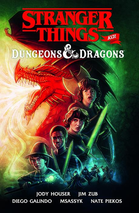 STRANGER THINGS ΚΑΙ DUNGEONS   DRAGONS - GRAPHIC NOVEL