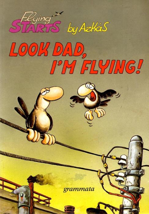 LOOK DAD I M FLYING!