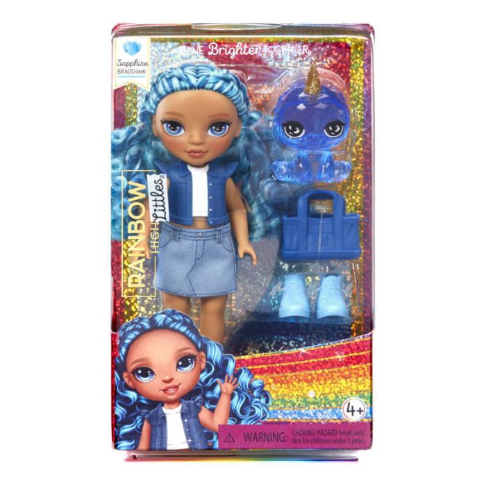 RAINBOW HIGH LITTLES DOLLS- SAPPHIRE (BLUE) FOR PDQ