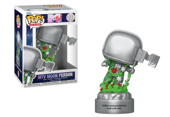 FUNKO POP! MTV : MOON PERSON WITH FLOWERS #201