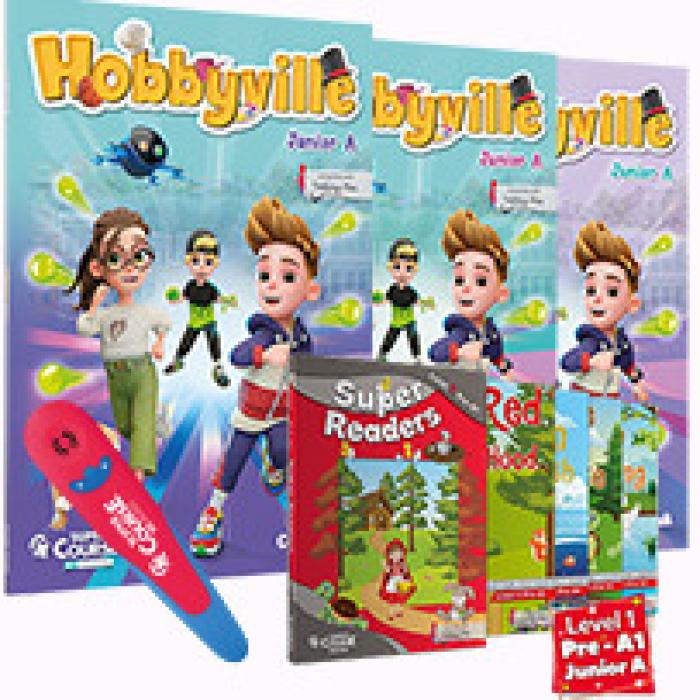 HOBBYVILLE JUNIOR A ΠΑΚΕΤΟ(+REVISION+ S.READERS LEVEL1 +TALKING PEN HOBBYVILLE )