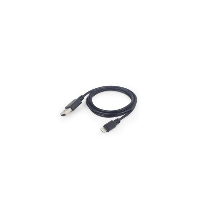 Cablexpert Regular USB to Lightning Cable Μαύρο 1m (CC-USB2-AMLM-1M) (GEMCC-USB2-AMLM-1M)