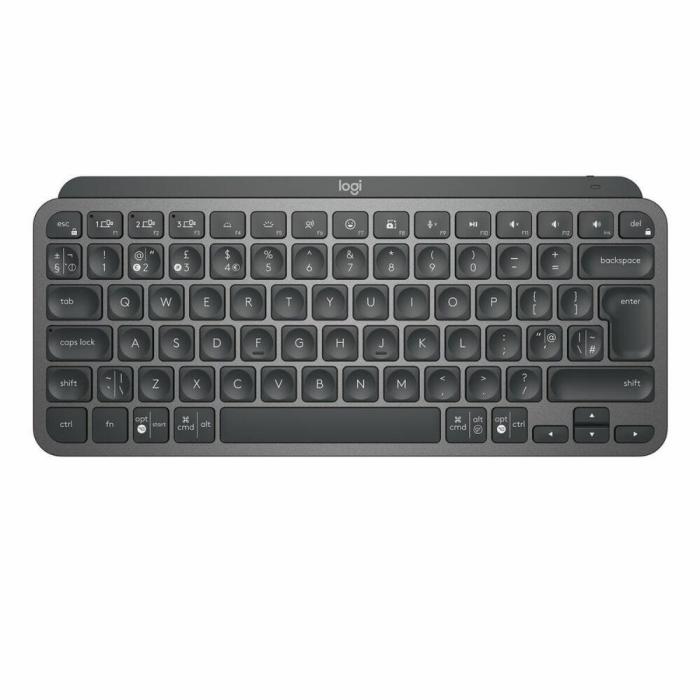 Logitech MX Keys Mini Ασύρματο Bluetooth Πληκτρολόγιο International English (920-010498) (LOGMXKEYSMINIBK)