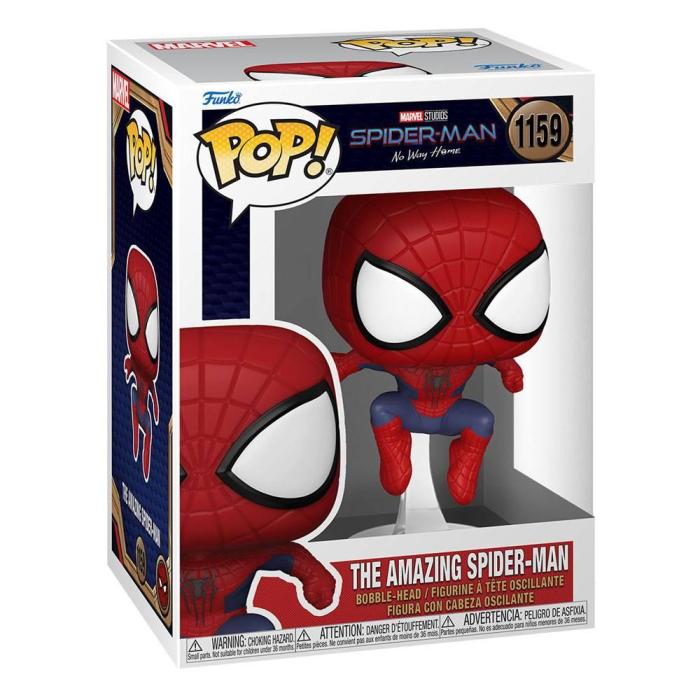 Funko Pop! Movies: Spider-Man No Way Home - Spider-Man Leaping #1159 (FNK76083)