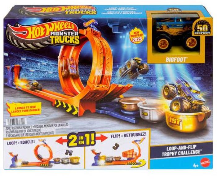 HOT WHEELS ΠΙΣΤΑ - LOOP-AND-FLIP TROPHY CHALLENGE - JBX64