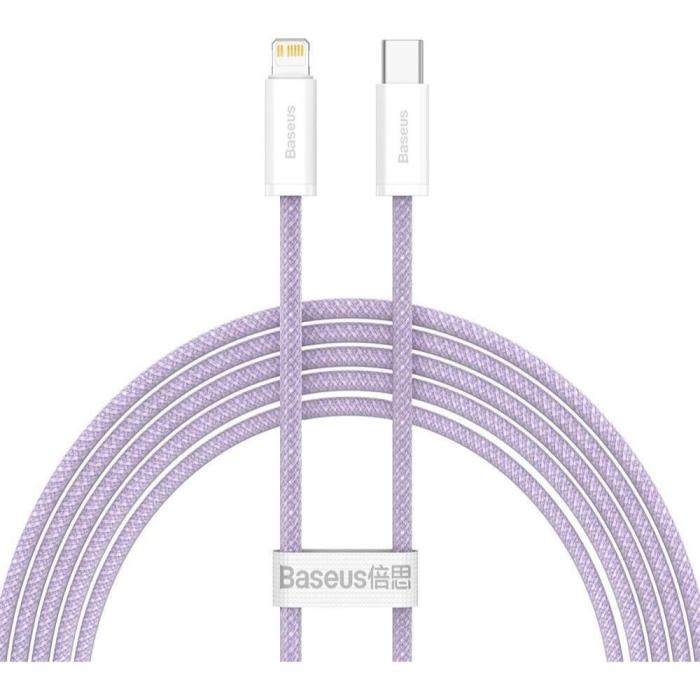 Baseus Καλώδιο USB-C σε Lightning Dynamic Series, 20W, 2m Μοβ (CALD000105) (BASCALD000105)