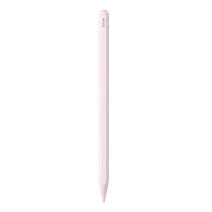 Baseus Wireless charging stylus for phone / tablet Smooth Writing (pink) (SXBC060104) (BASSXBC060104)