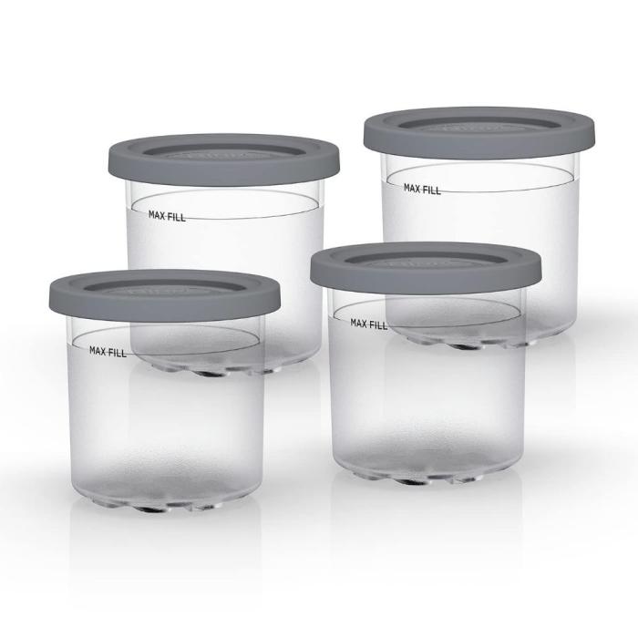 Ninja Container for Ice Cream Machine (XSK4PINTEU) (SNIXSK4PINTEU)