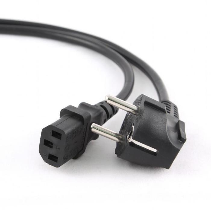 Cablexpert Schuko - IEC C13 Cable 3m Μαύρο (PC-186-VDE-3M) (GEMPC-186-VDE-3M)