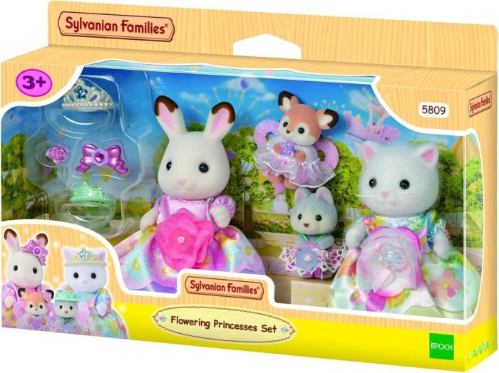 SYLVANIAN FAMILIES FLOWERING PRINCESSES SET