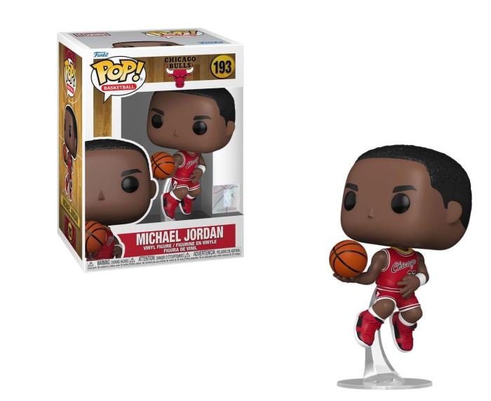 FUNKO POP! BASKETBALL: CHICAGO BULLS - MICHAEL JORDAN #193 VINYL FIGURE