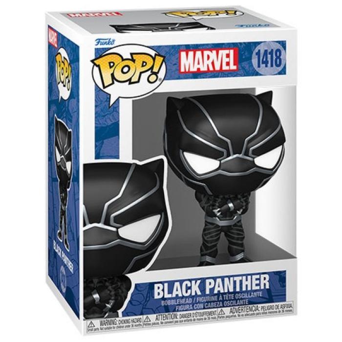 FUNKO POP! MARVEL: NEW CLASSICS - BLACK PANTHER #1418 BOBBLE-HEAD VINYL FIGURE